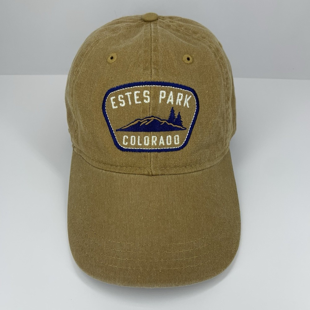 Estes Park Colorado Hat Light Brown Adjustable Ouray Souvenir Baseball Cap